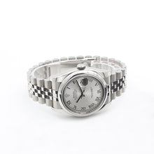Load image into Gallery viewer, Rolex Datejust ref. 116200 SIlver Roman Dial - Jubilee Bracelet - Full Set