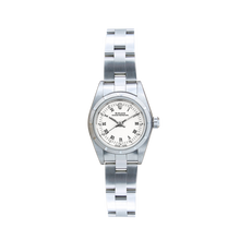 Załaduj obraz do przeglądarki galerii, Rolex Lady Oyster Perpetual ref. 76030 - White Roman Dial - Oyster Bracelet