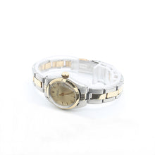 Load image into Gallery viewer, Rolex Oyster Perpetual Lady ref. 6618 Steel and Gold - Champagne Dial - Oyster Bracelet