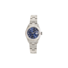 Załaduj obraz do przeglądarki galerii, Rolex Lady-Datejust ref. 69174 - Blue Arabic Dial Oyster bracelet