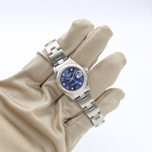 Załaduj obraz do przeglądarki galerii, Rolex Lady-Datejust ref. 69174 - Blue Arabic Dial Oyster bracelet