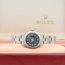 Załaduj obraz do przeglądarki galerii, Rolex Lady-Datejust ref. 69174 - Blue Arabic Dial Oyster bracelet