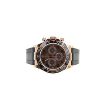 Carica l'immagine nel visualizzatore di Gallery, Rolex Daytona ref. 116515 Chocolate Arabic dial Rubber-B strap - Full Set
