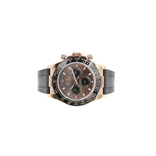 Cargar imagen en el visor de la galería, Rolex Daytona ref. 116515 Chocolate dial with black subs - Rubber-B strap - Full Set