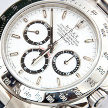 Załaduj obraz do przeglądarki galerii, Rolex Daytona ref. 16520 White Dial