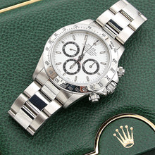Załaduj obraz do przeglądarki galerii, Rolex Daytona ref. 16520 White Dial