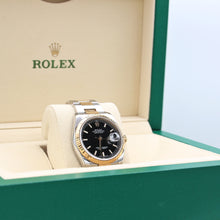 Załaduj obraz do przeglądarki galerii, Rolex Datejust ref. 116233 Black Dial - Oyster Bracelet - Full Set