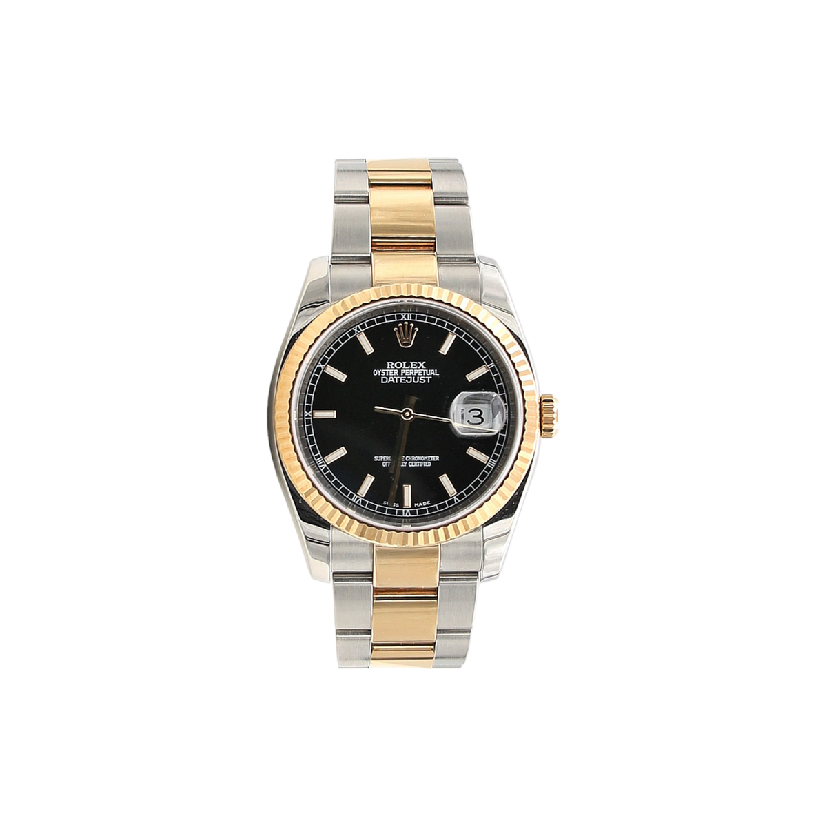 Buy Watch Rolex Datejust ref. 116233 Black Dial - Full Set