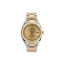 Load image into Gallery viewer, Rolex Datejust ref. 116233 Champagne Roman Dial - Oyster Bracelet - Full Set
