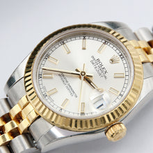Load image into Gallery viewer, Rolex Lady-Datejust 31mm ref. 178273 Silver Dial Jubilee bracelet - Full Set