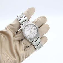 Load image into Gallery viewer, Rolex Datejust 36 ref. 16220 Silver Dial (circle hours dial) Oyster Bracelet