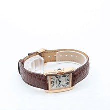 Load image into Gallery viewer, Cartier Tank Anglaise Rose gold 18K ref. W5310027 Quartz Leather Strap