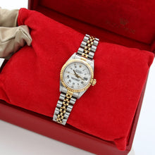 Load image into Gallery viewer, Rolex Datejust Lady ref. 69173 Steel/Gold - White Dial with Diamonds