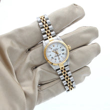 Load image into Gallery viewer, Rolex Datejust Lady ref. 69173 Steel/Gold - White Dial with Diamonds