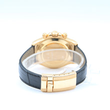 Load image into Gallery viewer, Rolex Daytona ref. 116518 - 18k Yellow Gold and Leather Strap - MOP Arabic Dial - Full Set
