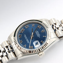 Cargar imagen en el visor de la galería, Rolex Datejust ref. 68274 Blue Dial - Jubilee bracelet - Full Set