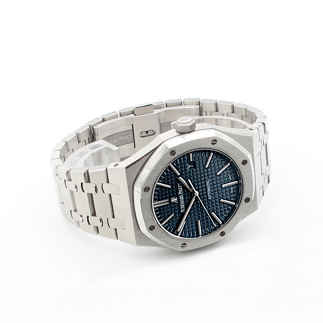 Audemars Piguet Royal Oak ref. 15400ST Full Set Blue Dial Debonar Watches Sp. z o.o