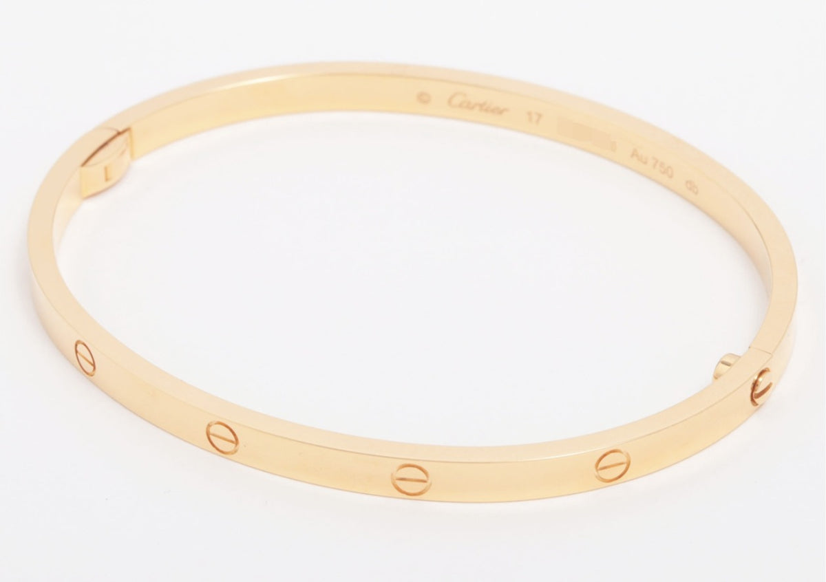 Cartier 750 shop 17 bracelet