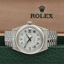 Load image into Gallery viewer, Rolex Datejust ref. 1601 - White Gold Bezel - White Buckley dial