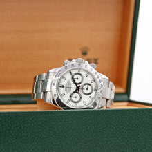 Załaduj obraz do przeglądarki galerii, Rolex Daytona ref. 116520 White dial - Slim hands