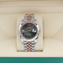 Charger l'image dans la galerie, Rolex Datejust ref. 126301 Wimbledon Dial Jubilee bracelet - Full Set