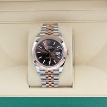 Charger l'image dans la galerie, Rolex Datejust ref. 126301 Chocolate Dial Jubilee bracelet - Full Set