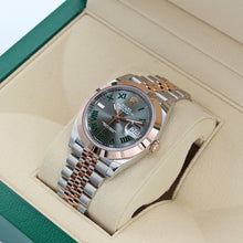 Charger l'image dans la galerie, Rolex Datejust ref. 126301 Wimbledon Dial Jubilee bracelet - Full Set