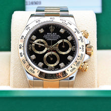 Load image into Gallery viewer, Rolex Daytona ref. 116503 steel/gold - Black Diamonds dial - Oyster Bracelet