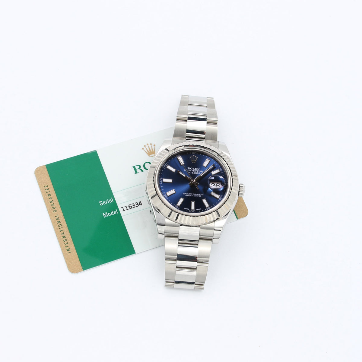 Rolex on sale 116334 blue