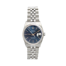 Load image into Gallery viewer, Rolex Datejust 36 ref. 16234 Blue Soleil Circle Hours Dial - Full Set
