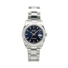 Załaduj obraz do przeglądarki galerii, Rolex Datejust ref. 116200 Blue Dial - Oyster Bracelet - Full Set