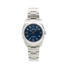 Bild in Galerie-Viewer laden, Rolex Auster Perpetual Ref. 116000 - Blaues Arabisch -Zifferblatt - Vollständiger Satz