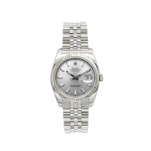 Carica l'immagine nel visualizzatore di Gallery, Rolex Datejust ref. 116234 Silver Circle Hours Dial - Jubilee Bracelet - Full Set