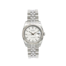 Carica l'immagine nel visualizzatore di Gallery, Rolex Datejust ref. 116234 White Dial - Jubilee - Full Set