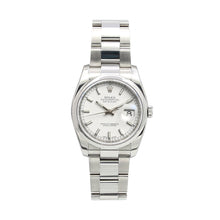 Carica l'immagine nel visualizzatore di Gallery, Rolex Datejust ref. 116200 White Dial - Oyster Bracelet - Full Set