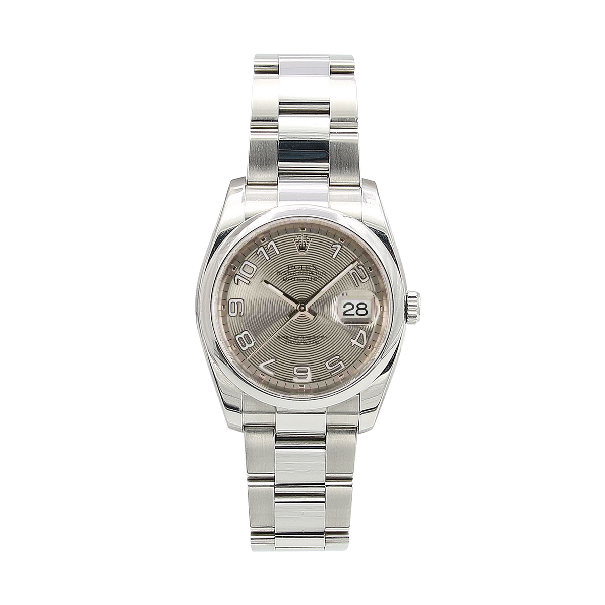 Buy Watch Rolex Datejust ref. 116200 Racing Concentric Silver Dial