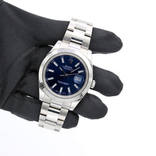 Załaduj obraz do przeglądarki galerii, Rolex Datejust 41 ref. 116300 Blue Dial - Oyster Bracelet - Full Set