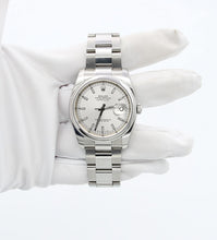 Carica l'immagine nel visualizzatore di Gallery, Rolex Datejust ref. 116200 White Dial - Oyster Bracelet - Full Set