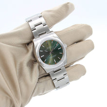 Load image into Gallery viewer, Rolex Airking ref. 114200 Dial Green Mint - Full Set