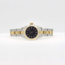 Load image into Gallery viewer, Rolex Oyster perpetual ref. 67193 Black dial Jubilee bracelet