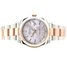 Bild in Galerie-Viewer laden, Rolex Datejust Ref. 116201 Sundust Dial Auster Armband - Volles Set