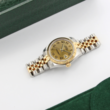 Załaduj obraz do przeglądarki galerii, Rolex Lady-Datejust 31mm ref. 178273 Champagne Concentric Dial Jubilee bracelet - Full Set