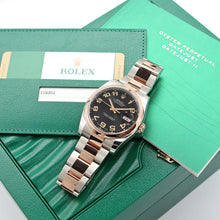 Load image into Gallery viewer, Rolex Datejust ref. 116201 Concentric Black Dial Oyster bracelet - Full Set