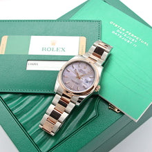Bild in Galerie-Viewer laden, Rolex Datejust Ref. 116201 Sundust Dial Auster Armband - Volles Set