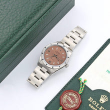 Załaduj obraz do przeglądarki galerii, Rolex Air-King ref. 14010 Salmon 3-6-9 dial - Full Set