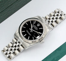 Load image into Gallery viewer, Rolex Datejust ref. 68274 Black Dial - Jubilee bracelet - Full Set