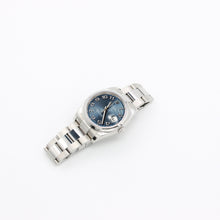 Carica l'immagine nel visualizzatore di Gallery, Rolex Datejust ref. 116200 Racing Concentric (Blue) Dial - Oyster Bracelet - Full Set