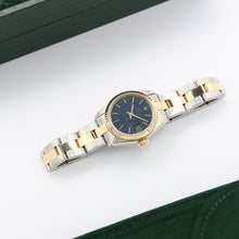 Załaduj obraz do przeglądarki galerii, Rolex Datejust Lady ref. 69173 Steel/Gold - Oyster Bracelet - Blue Soleil Dial - Full Set