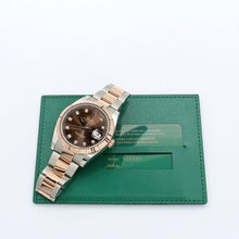 Bild in Galerie-Viewer laden, Rolex Datejust Ref. 126331 Schokoladendiamanten Zifferblatt Roségold / Stahl - Austernarmband