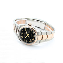 Load image into Gallery viewer, Rolex Datejust ref. 116201 Black Roman Dial Oyster bracelet - Full Set